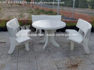 Bàn Ghế Đá Sân Vườn